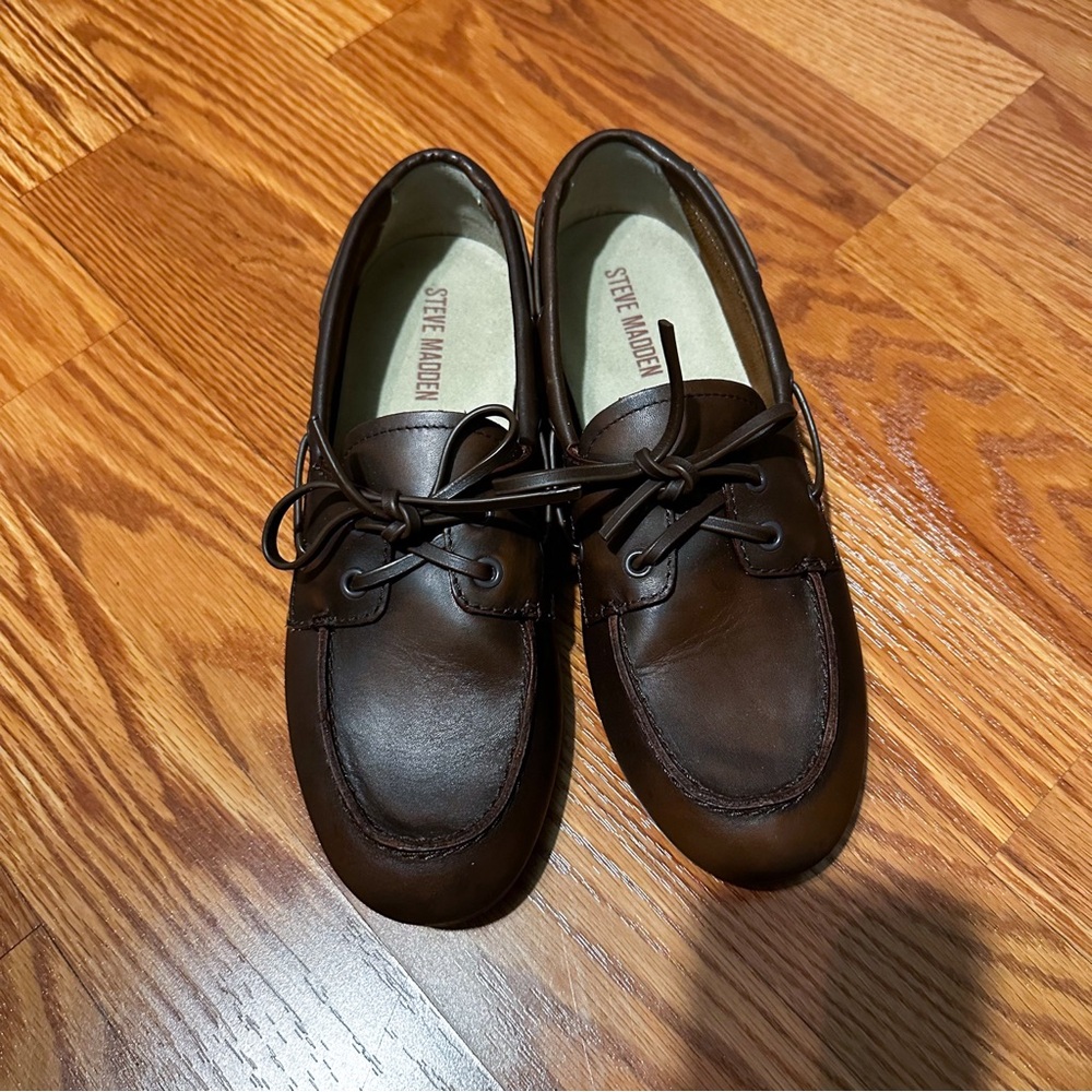 Steve Madden Sag Boat Shoes size 8.5